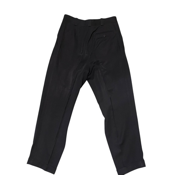 Vintage Giani Versace Versus Tapered Black Dress Wool Pants Sz 30 Classic Office - Picture 7 of 16